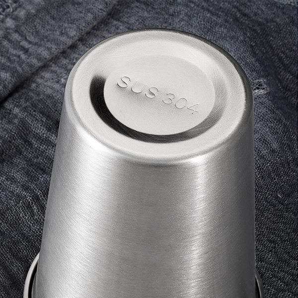 Single Layer Cup ,Stainless Steel 304 Beer Cup Golden,260mL,300mL,350mL,400mL,500mL,600mL, Metal Drinking Glasses  for  Restaurant - 图片 7