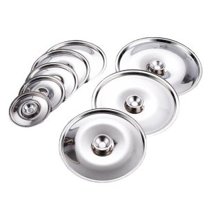 Stainless Steel 201 Flavoring Cup Lid,Kitchen Seasoning Basin Lid,Seasoning Tank Lid