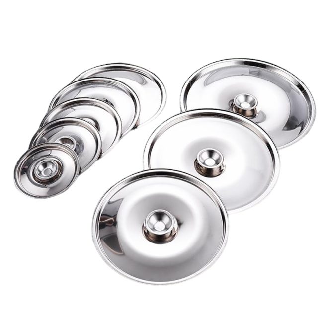 Stainless Steel 201 Flavoring Cup Lid,Kitchen Seasoning Basin Lid,Seasoning Tank Lid