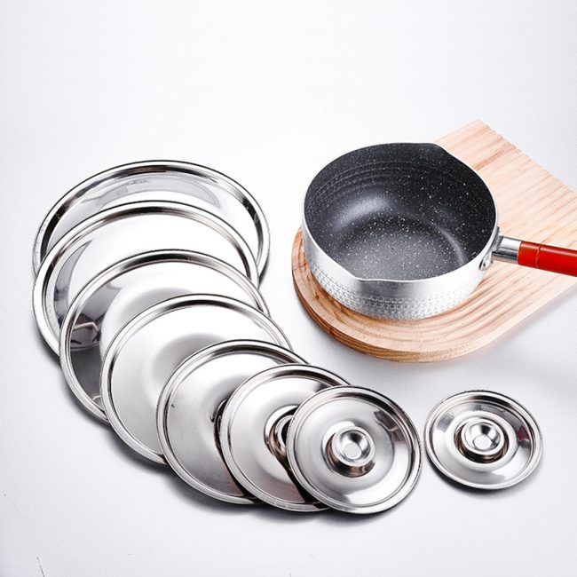 Stainless Steel 201 Flavoring Cup Lid,Kitchen Seasoning Basin Lid,Seasoning Tank Lid - 图片 3