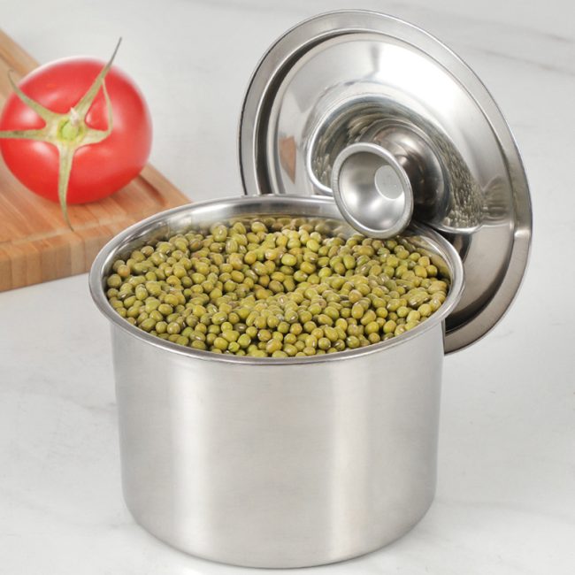Stainless Steel 201 Flavoring Cup Lid,Kitchen Seasoning Basin Lid,Seasoning Tank Lid - 图片 7