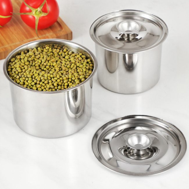 Thickness 0.6mm Stainless Steel 201 Flavoring Cup Without Lid,Kitchen Seasoning Basin,Egg Beating Bowl,Seasoning Tank For Restautant - 图片 6