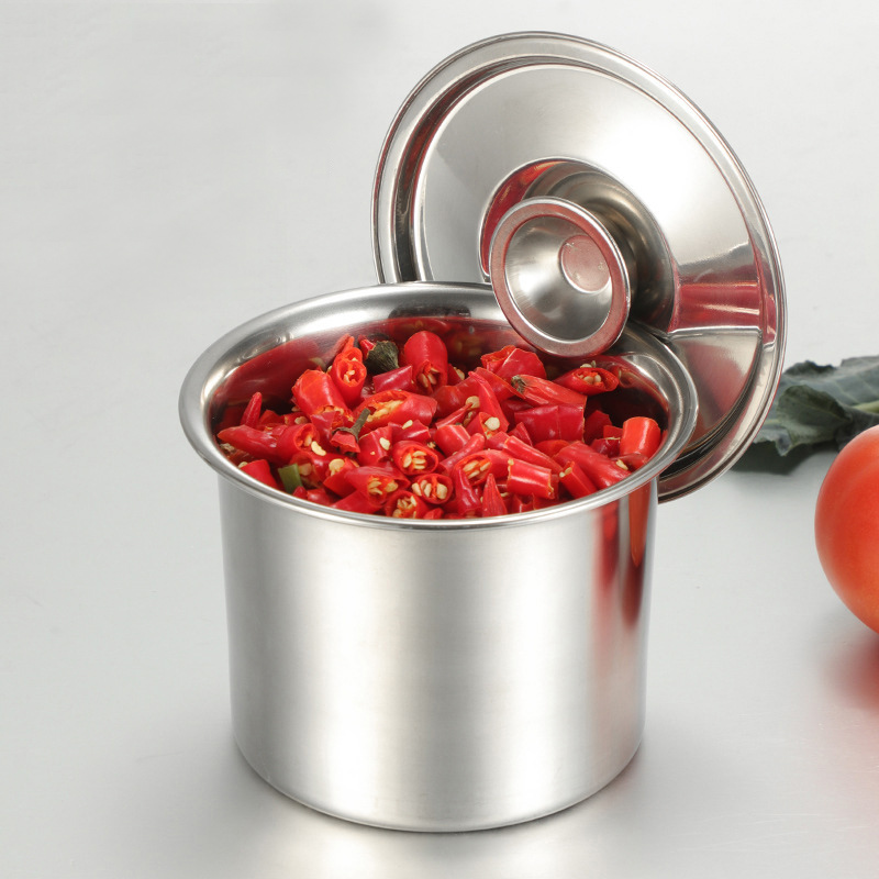 Thickness 0.8mm Stainless Steel 304 Flavoring Cup Without Lid,Kitchen Seasoning Basin,Egg Beating Bowl,Seasoning Tank For Restautant - Image 4