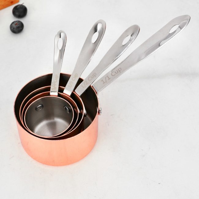 304 Stainless Steel American Mini Sauce Pot With Long Handle Rose Gold Seasoning Bowl  Sauce Cup Sauce Pan for Restaurant - Image 4