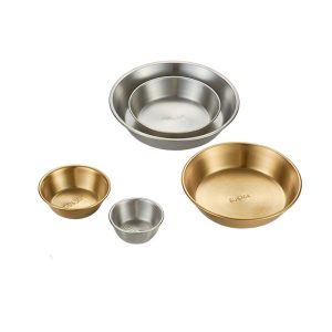 Sauce Dish Stainless Steel 304 , Round Seasoning  Bowls ,Mini Appetizer Plates, Sushi Dipping Bowl  for  Restaurant