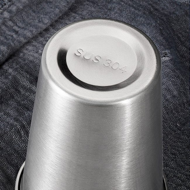 Single Layer Cup ,Stainless Steel 304 Beer Cup Golden,260mL,300mL,350mL,400mL,500mL,600mL, Metal Drinking Glasses  for  Restaurant - Image 7