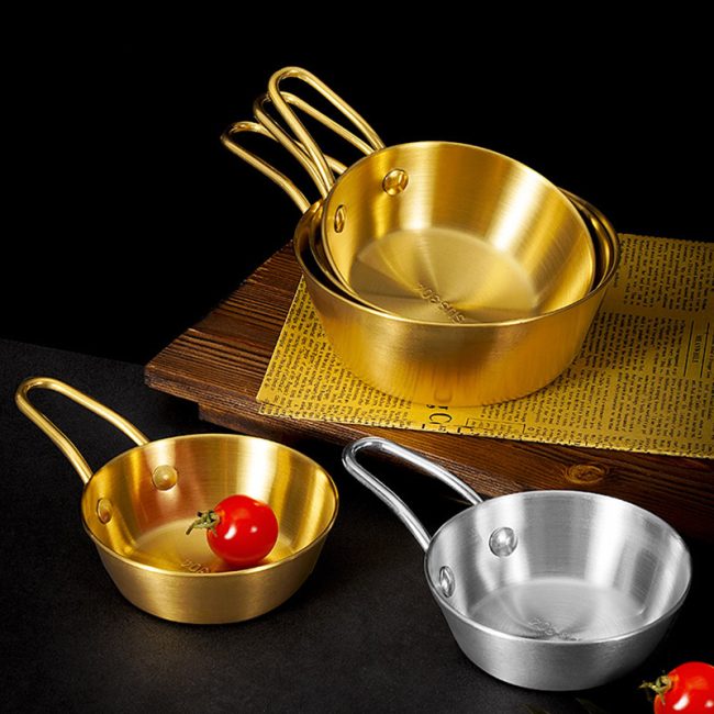 304 Stainless Steel Rice Wine Bowl With Single Handle, Kimchi Bowl，Snack Seasoning Bowl For Restaurant - Image 2