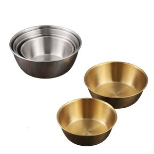 304 Stainless Steel Rice Wine Bowl Handleless, Kimchi Bowl，Snack Seasoning Bowl For Restaurant