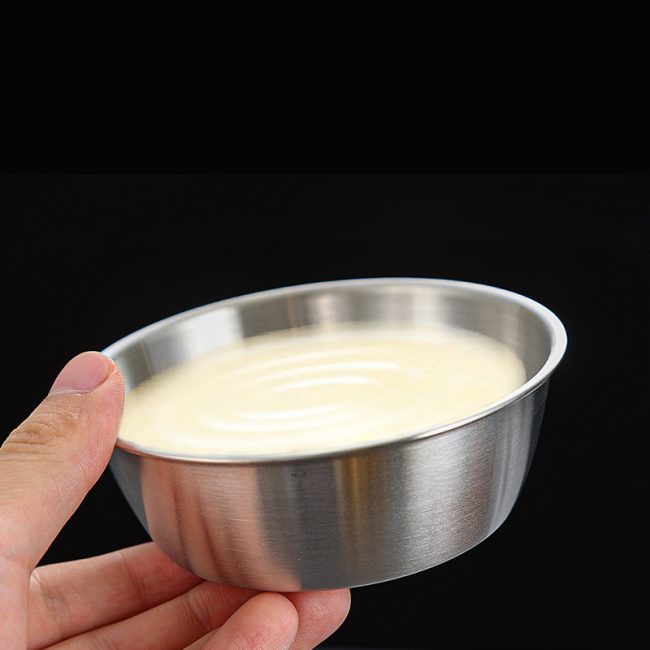 304 Stainless Steel Rice Wine Bowl Handleless, Kimchi Bowl，Snack Seasoning Bowl For Restaurant - Image 3