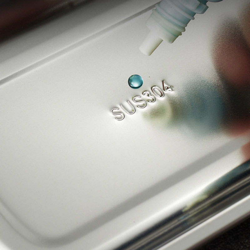 Stainless Steel 304 Steamed Vermicelli Roll Plate ,Rectangle Barbecue Plate,Golden Commercial Flat Plate For Restaurant - Image 6