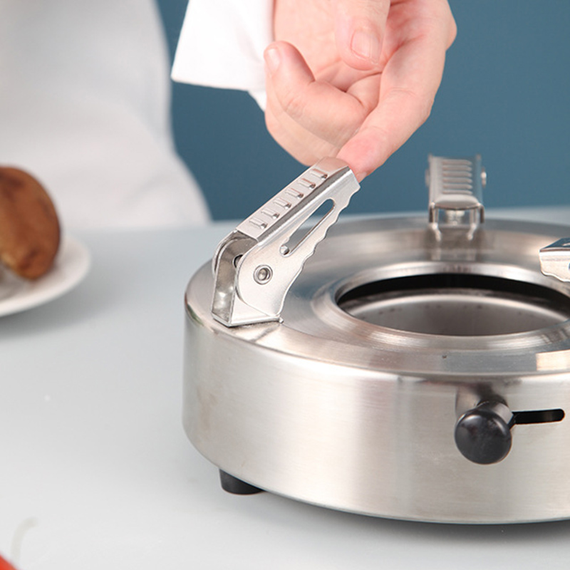 Stainless Steel Athens Alcohol Stove,Portable Dry Pot Base For Restaurant - 图片 6