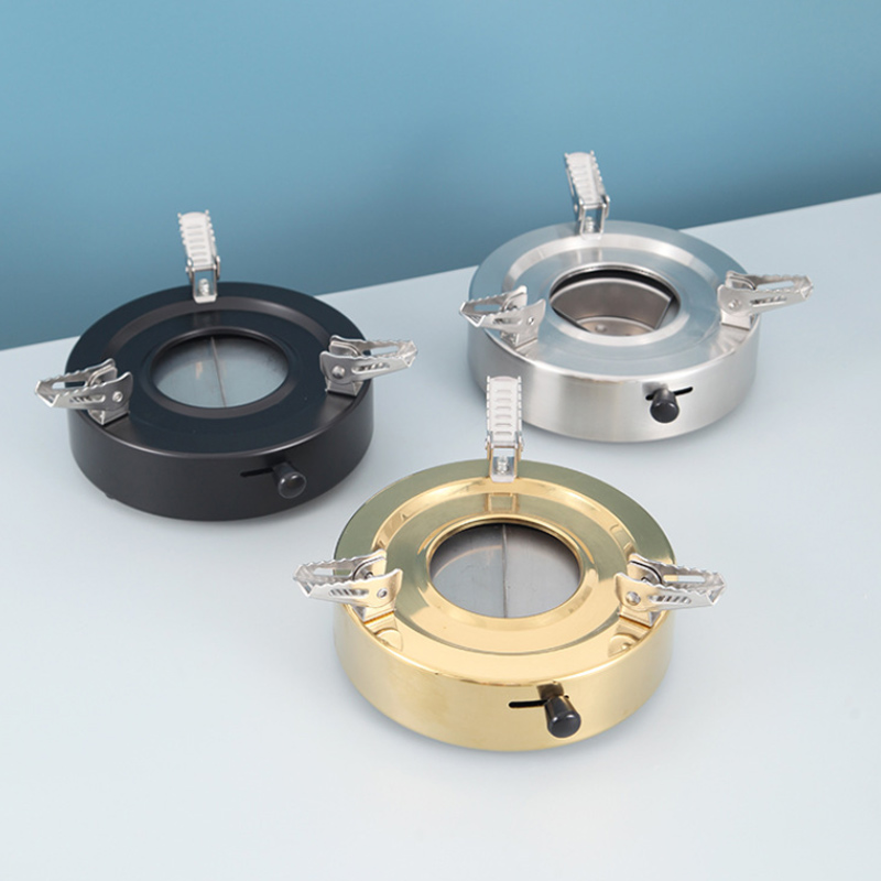 Stainless Steel Athens Alcohol Stove,Portable Dry Pot Base For Restaurant - 图片 3