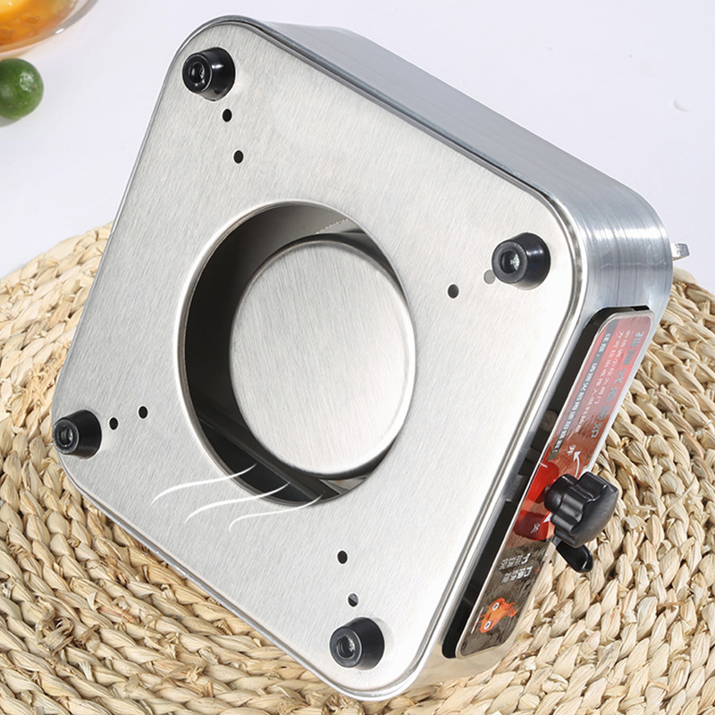 Stainless Steel Drawer Type Alcohol Stove,Square Dry Pot Base For  Restaurant - 图片 8