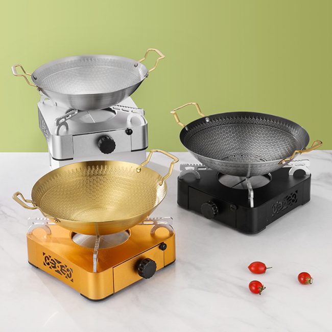 Aluminum Alloy Drawer Type Alcohol Stove,Square Dry Pot Base For  Restaurant - 图片 3