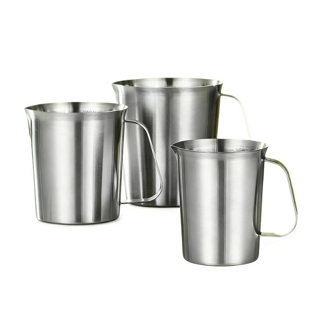 Stainless Steel 304 Measuring Cup,500mL,1000mL For Milk Tea Shop