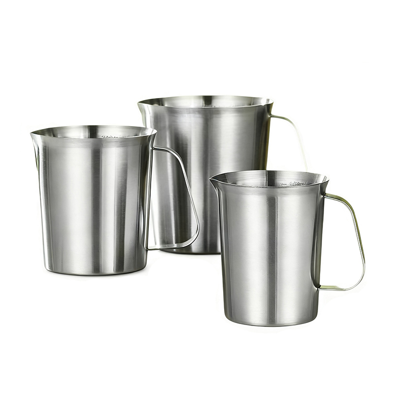Stainless Steel 304 Measuring Cup,500mL,1000mL For Milk Tea Shop