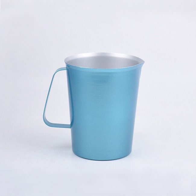 Stainless Steel 304 Measuring Cup Blue,500mL,2000mL For Milk Tea Shop - 图片 4