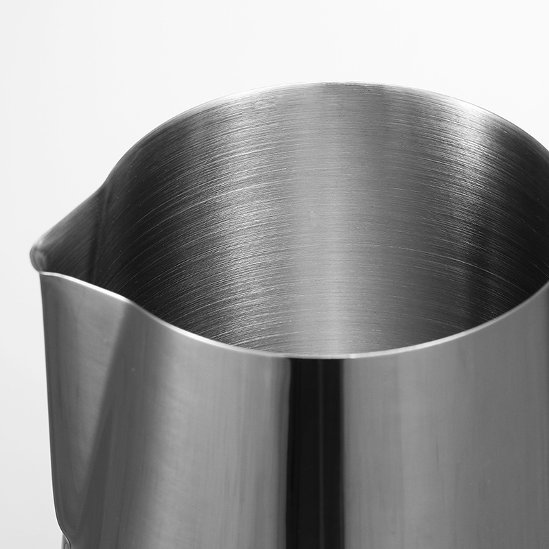 Stainless Steel 201 No Scale Milk Frothing Pitcher,Latte Art Cup,Coffee Tools Milk Frother For Cafe - 图片 3