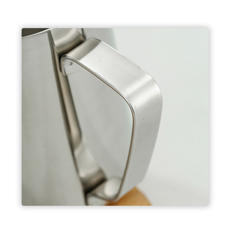 Stainless Steel 201 Laser Scale Milk Frothing Pitcher,Latte Art Cup,Coffee Tools Milk Frother For Cafe - 图片 7