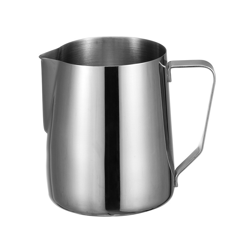Stainless Steel 304 No Scale Milk Frothing Pitcher,Latte Art Cup,Coffee Tools Milk Frother For Cafe - 图片 2