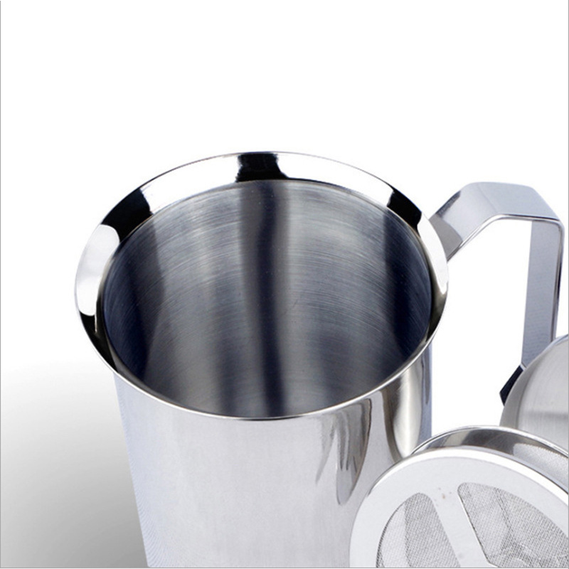 Stainless Steel 304 Coffee Manual Milk Froth Frothing Cup For Cafe - Image 3