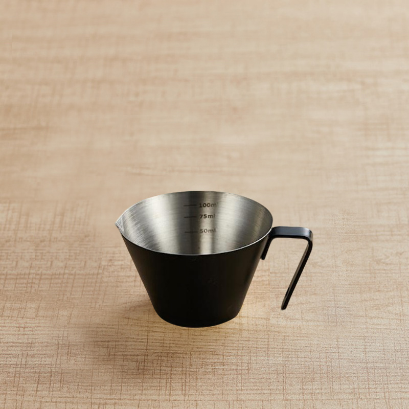 Stainless Steel 304 Coffee Measuring Cup 100mL,Coffee Extraction Cup With Scale For Cafe - Image 3