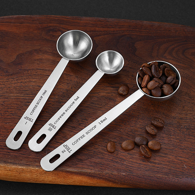 Stainless Steel 304 Coffee Measuring Spoon Long Handle,Baking Spoon,Coffee Spoon For Cafe - Image 8