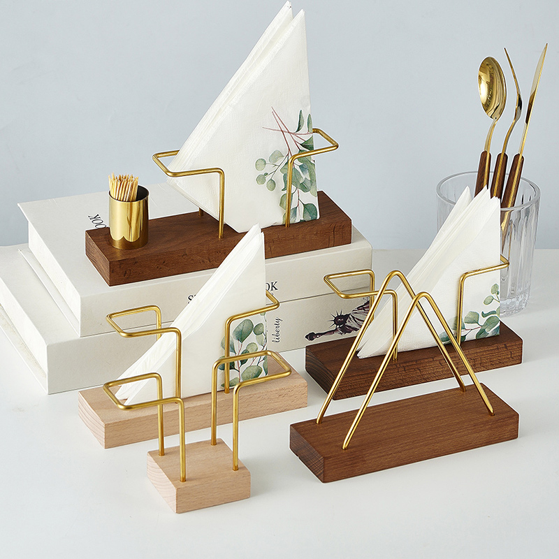 Walnut Tissue Toothpick Holder,Dining Table Beech Tissue Holder For Restaurants - Image 8