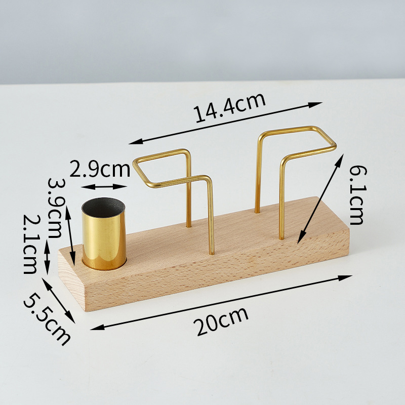 Walnut Tissue Toothpick Holder,Dining Table Beech Tissue Holder For Restaurants - Image 3