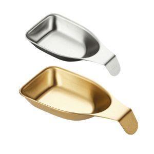 Stainless Steel 304 Multi Purpose Sauce Spoon, Barbecue Sauce Dish,Dipping Spoon,Dipping Dish,Tableware For Restaurant