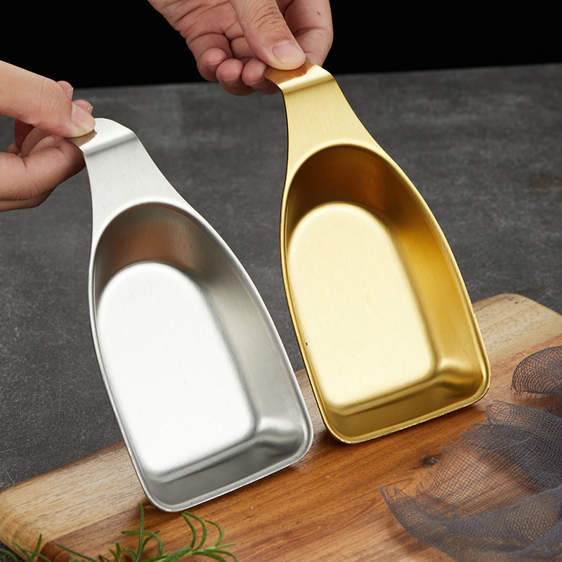 Stainless Steel 304 Multi Purpose Sauce Spoon, Barbecue Sauce Dish,Dipping Spoon,Dipping Dish,Tableware For Restaurant - 图片 5