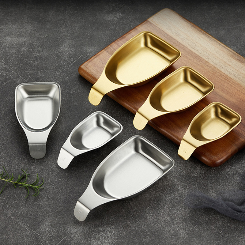 Stainless Steel 304 Multi Purpose Sauce Spoon, Barbecue Sauce Dish,Dipping Spoon,Dipping Dish,Tableware For Restaurant - 图片 6