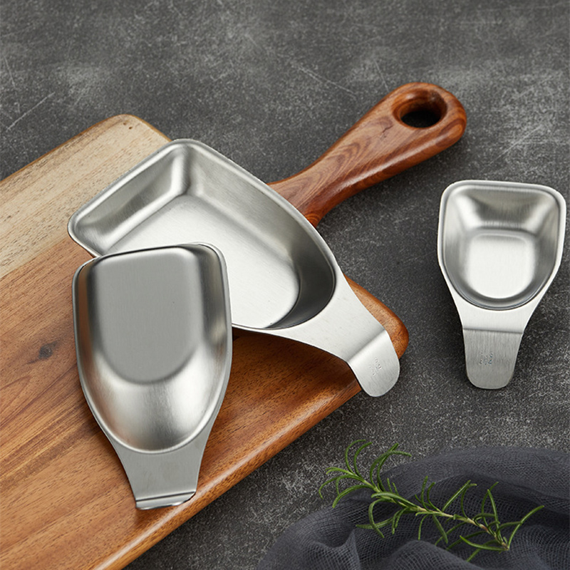 Stainless Steel 304 Multi Purpose Sauce Spoon, Barbecue Sauce Dish,Dipping Spoon,Dipping Dish,Tableware For Restaurant - 图片 7