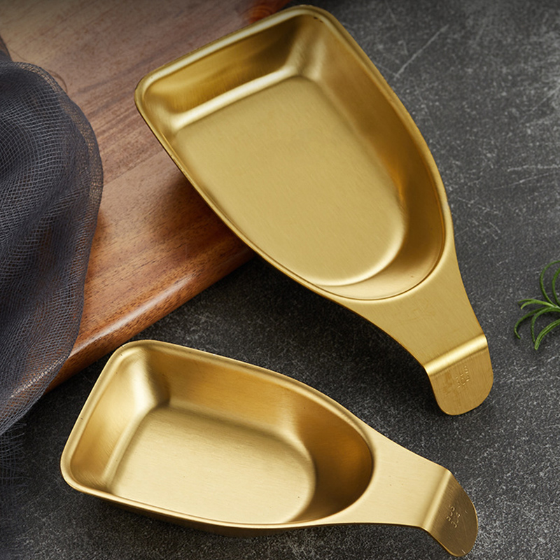 Stainless Steel 304 Multi Purpose Sauce Spoon, Barbecue Sauce Dish,Dipping Spoon,Dipping Dish,Tableware For Restaurant - 图片 8