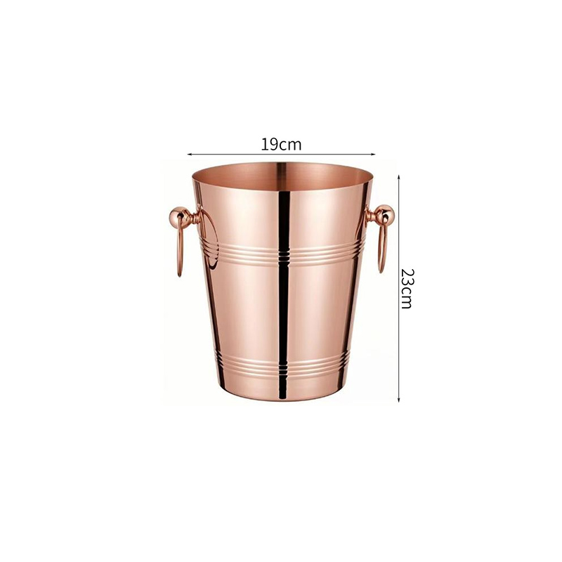 Stainless Steel Luxury Champagne Bucket,Beer Ice Bucket,Red Wine Ice Bucket Rose Gold For Bars - Image 3