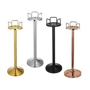 Stainless Steel European Champagne Bucket Rack,Ice Bucket Rack,Ice Bucket Stand Rose Gold For Bars